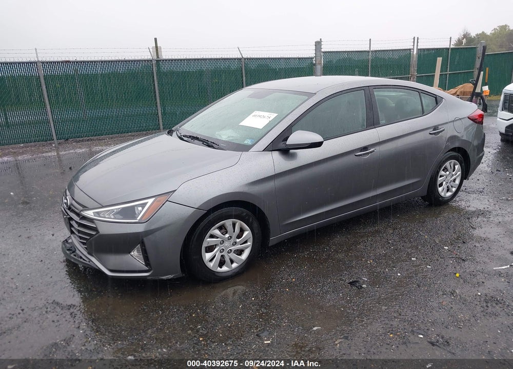 2019 HYUNDAI ELANTRA SE VIN: 5NPD74LF9KH400472