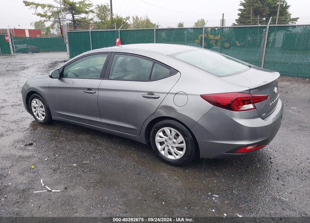 2019 HYUNDAI ELANTRA SE VIN: 5NPD74LF9KH400472