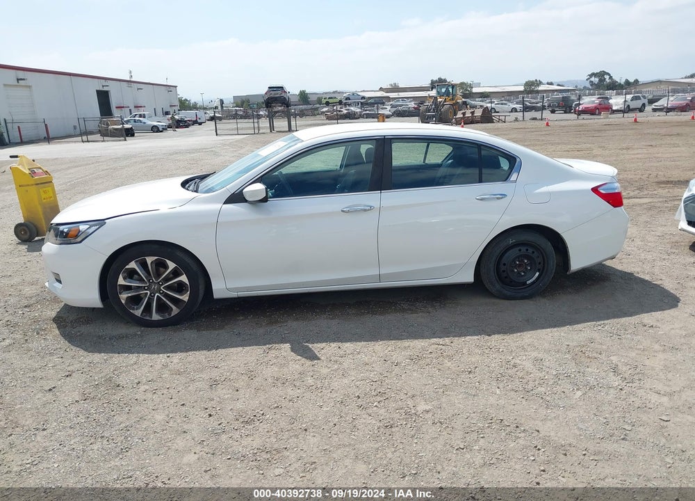 2015 HONDA ACCORD SPORT VIN: 1HGCR2F5XFA208330
