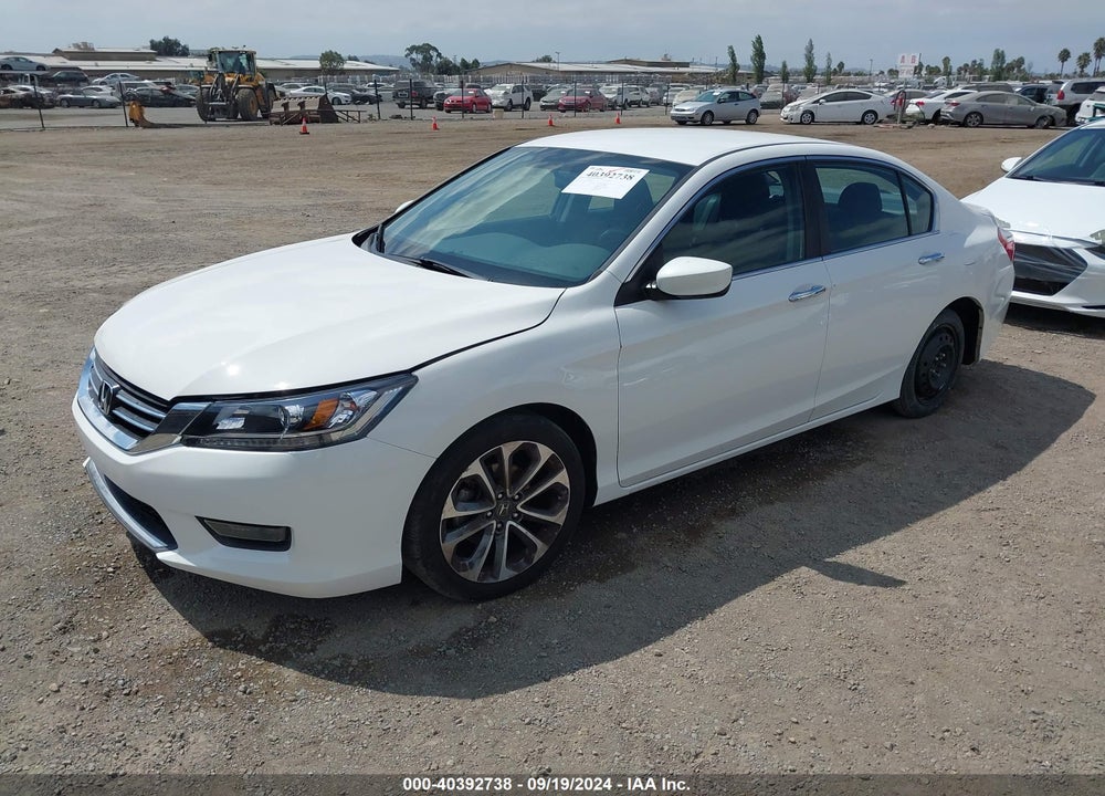 2015 HONDA ACCORD SPORT VIN: 1HGCR2F5XFA208330