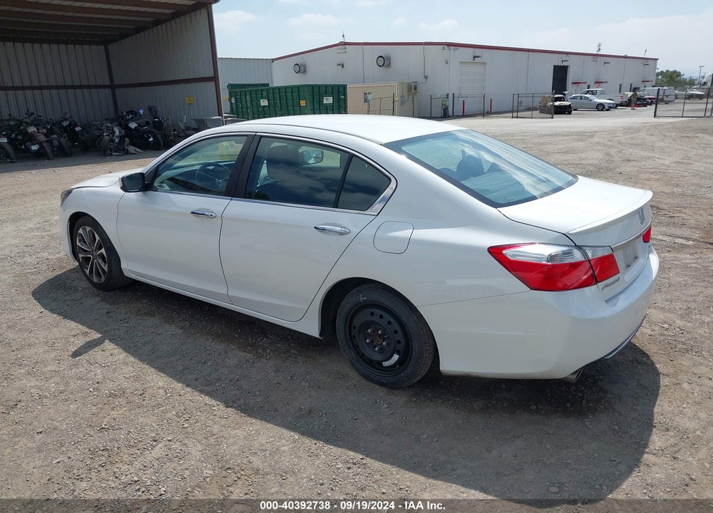 2015 HONDA ACCORD SPORT VIN: 1HGCR2F5XFA208330