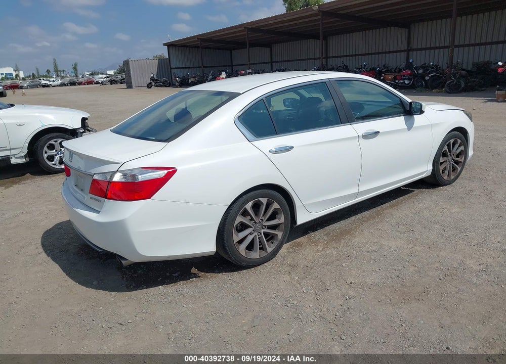 2015 HONDA ACCORD SPORT VIN: 1HGCR2F5XFA208330