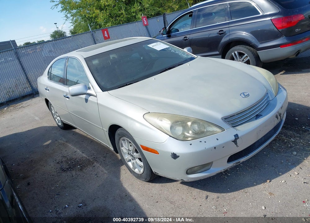 2003 LEXUS ES 300 VIN: JTHBF30GX36004899