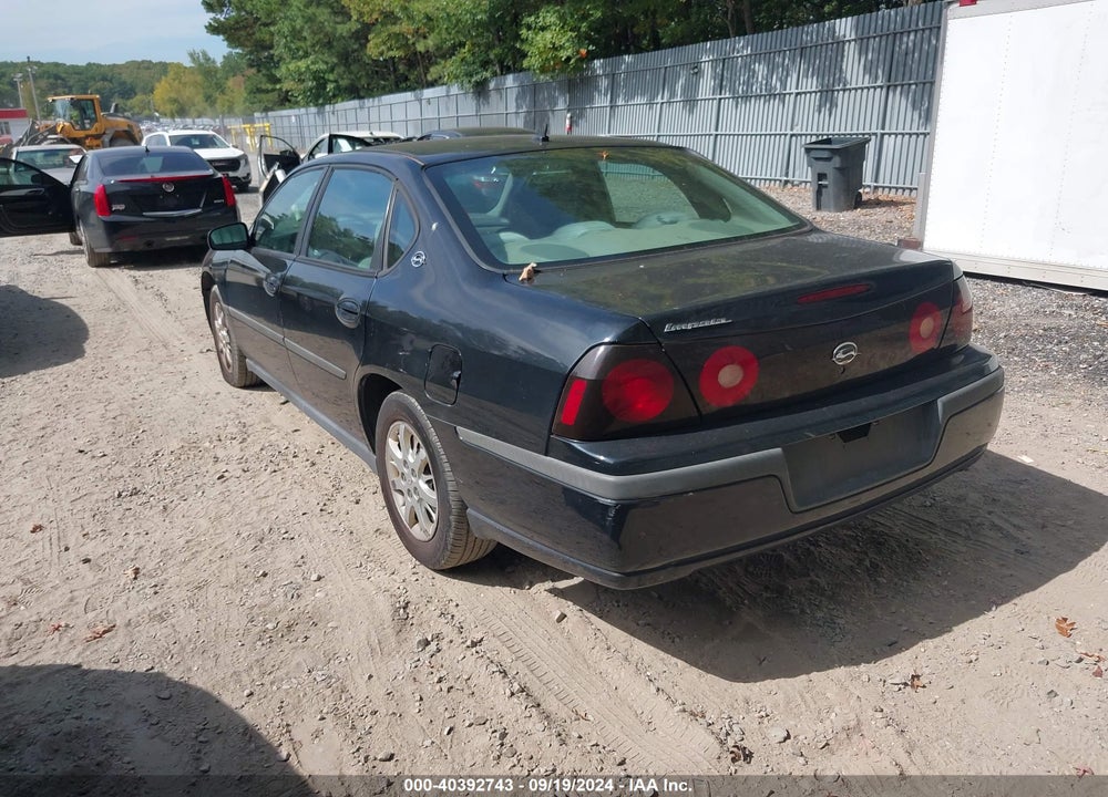 2005 CHEVROLET IMPALA VIN: 2G1WF52E559271589