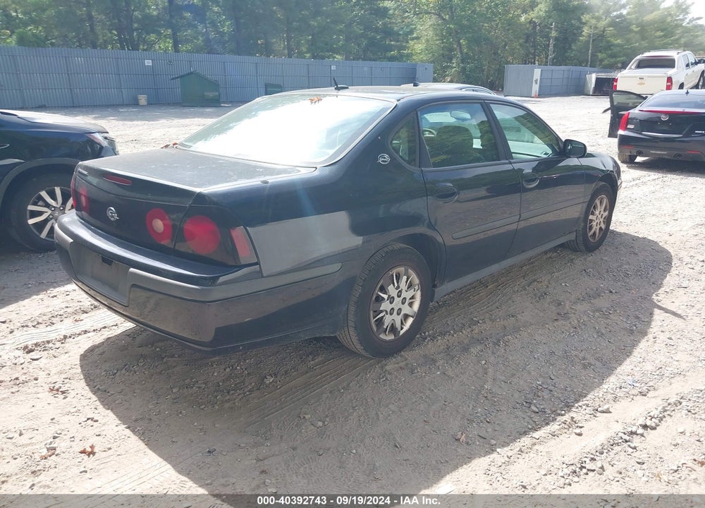 2005 CHEVROLET IMPALA VIN: 2G1WF52E559271589