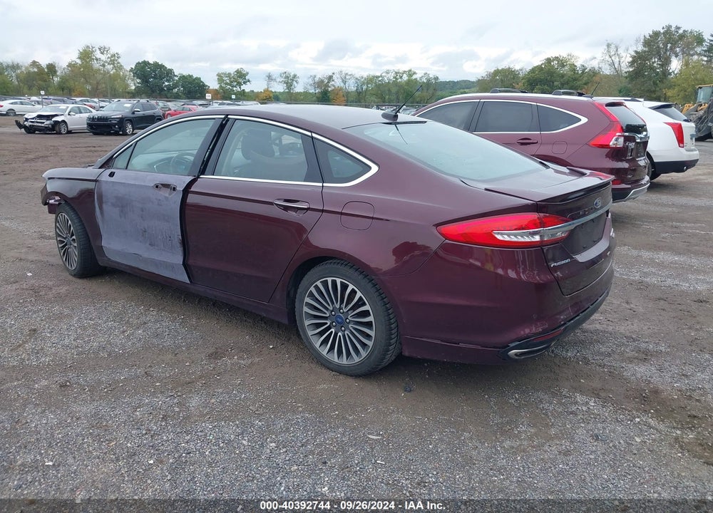2017 FORD FUSION TITANIUM VIN: 3FA6P0K9XHR138938