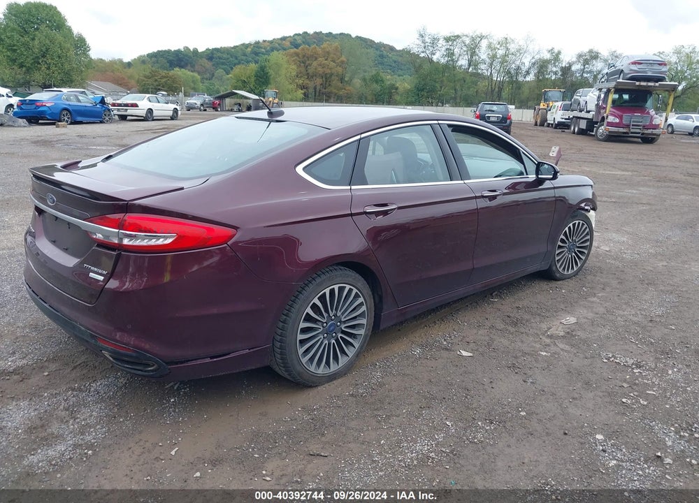 2017 FORD FUSION TITANIUM VIN: 3FA6P0K9XHR138938