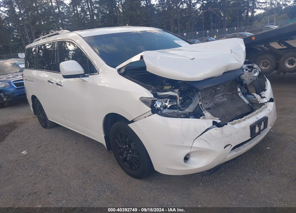2014 NISSAN QUEST S VIN: JN8AE2KP5E9102137