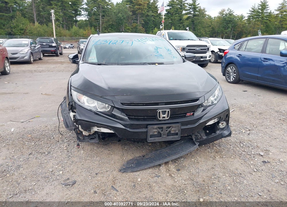 2018 HONDA CIVIC SI VIN: 2HGFC3A51JH756187