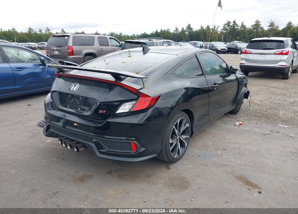 2018 HONDA CIVIC SI VIN: 2HGFC3A51JH756187