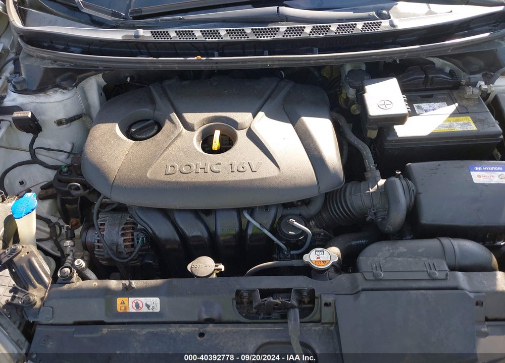 2013 HYUNDAI ELANTRA GLS VIN: KMHDH4AE2DU857118