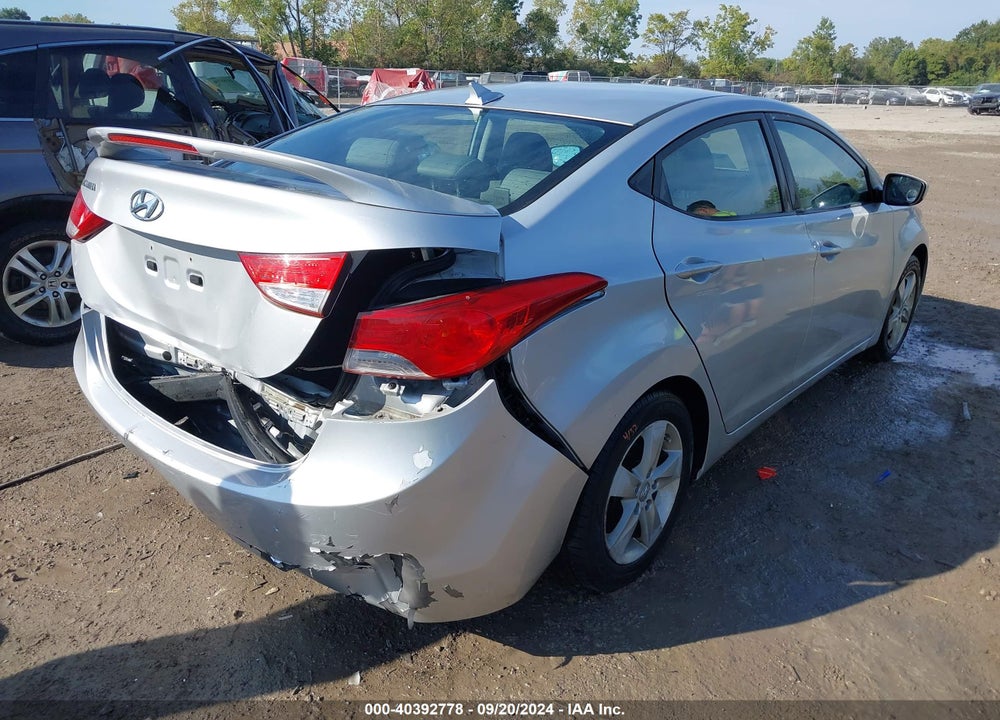 2013 HYUNDAI ELANTRA GLS VIN: KMHDH4AE2DU857118