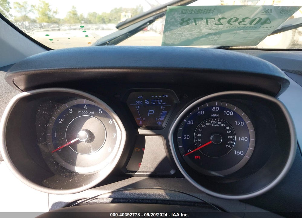 2013 HYUNDAI ELANTRA GLS VIN: KMHDH4AE2DU857118