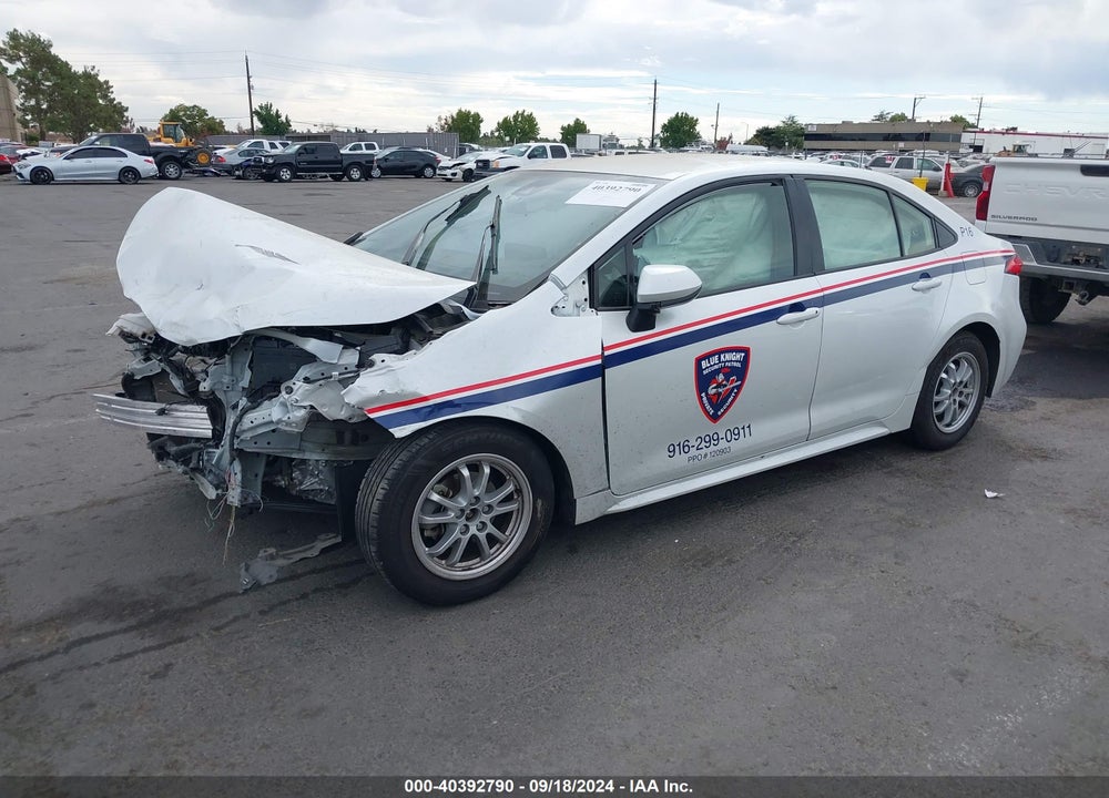 2022 TOYOTA COROLLA VIN: JTDEAMDE5N3001795