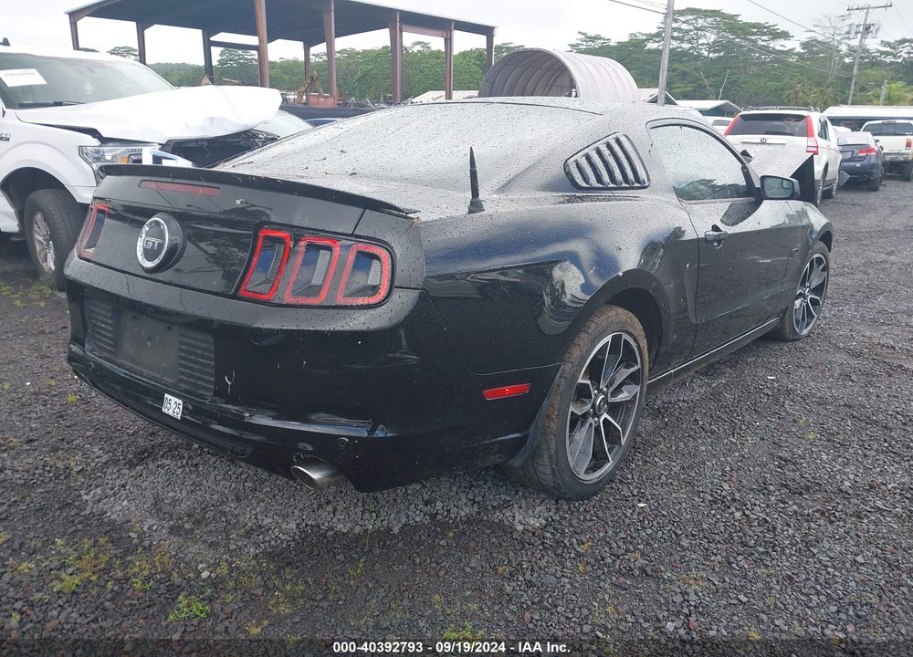 2014 FORD MUSTANG GT VIN: 1ZVBP8CF7E5252886