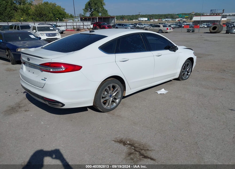 2017 FORD FUSION SE VIN: 3FA6P0T99HR144373