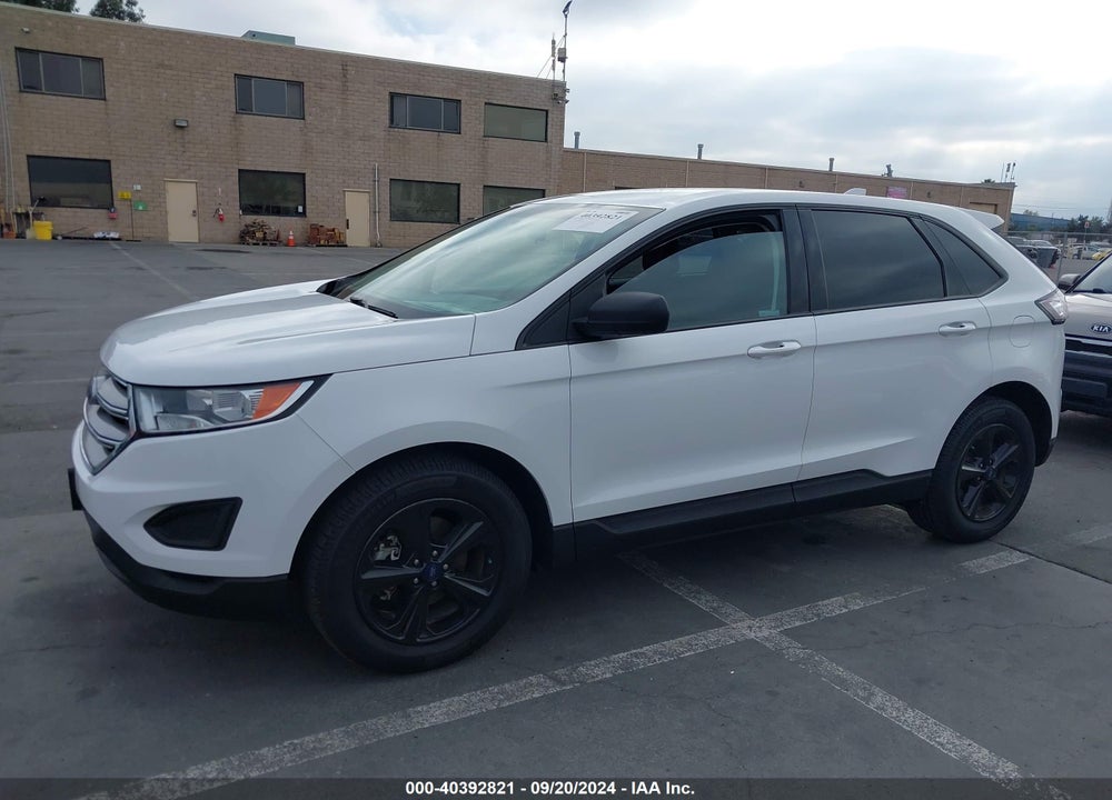 2018 FORD EDGE SE VIN: 2FMPK3G99JBB63756