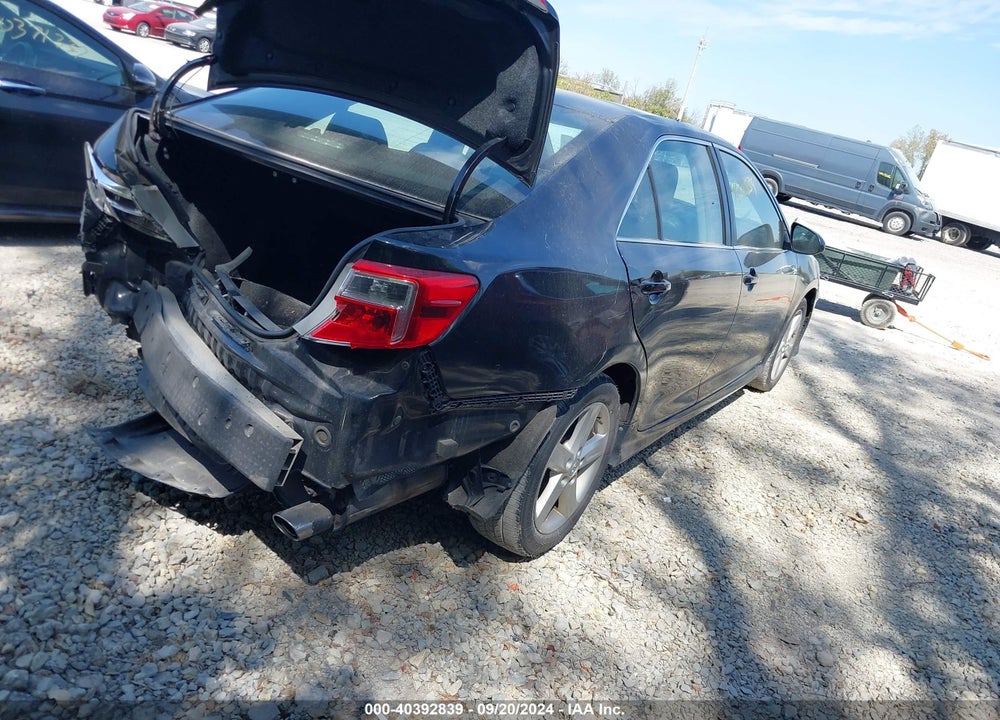2013 TOYOTA CAMRY SE VIN: 4T1BF1FK9DU266116