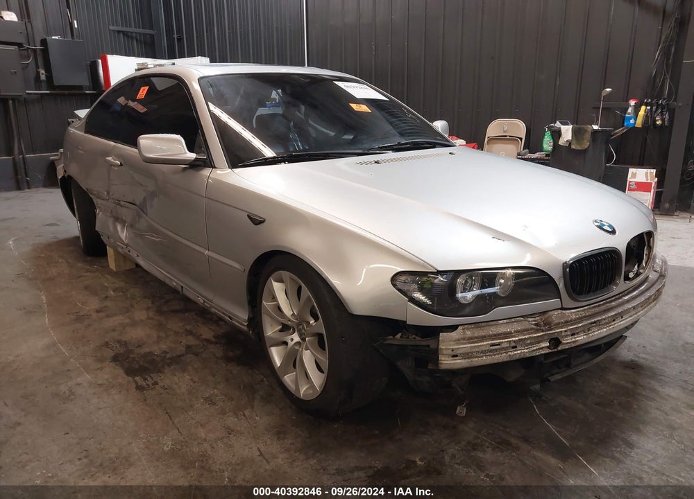 2004 BMW 330CI VIN: WBABD53494PL12644