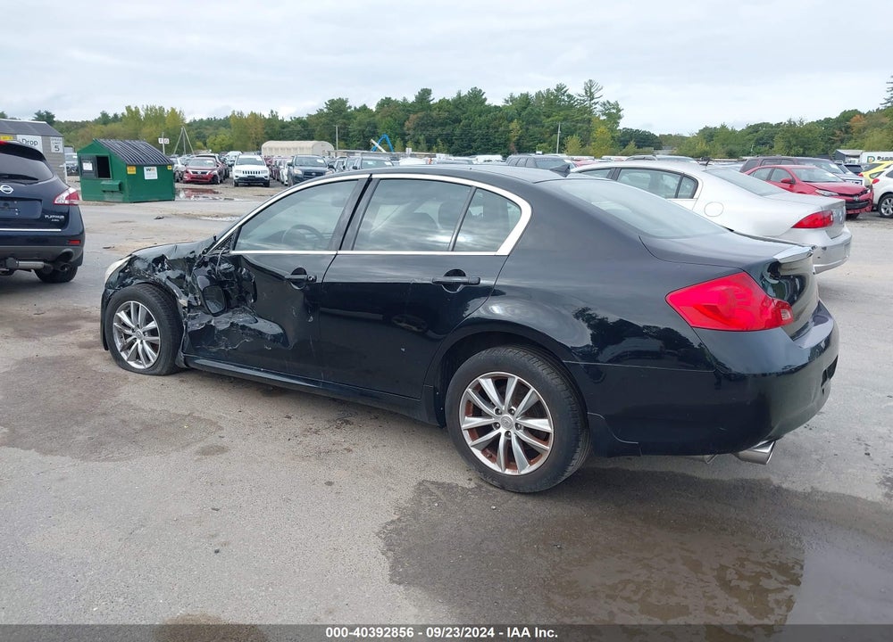 2009 INFINITI G37X VIN: JNKCV61F49M363927