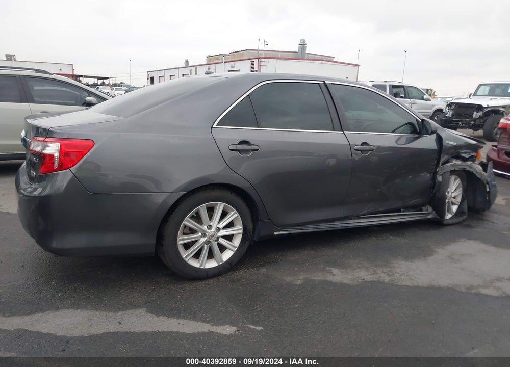 2013 TOYOTA CAMRY HYBRID XLE VIN: 4T1BD1FK1DU096596