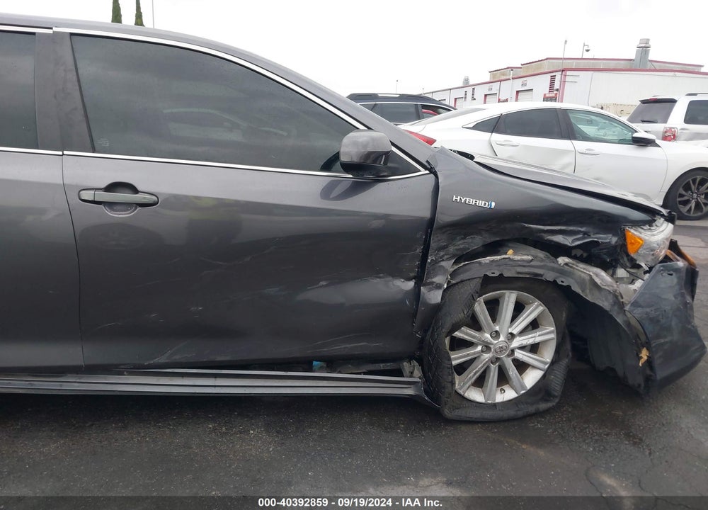2013 TOYOTA CAMRY HYBRID XLE VIN: 4T1BD1FK1DU096596
