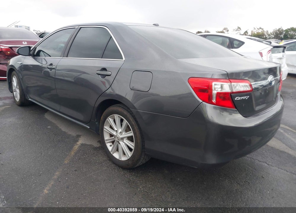 2013 TOYOTA CAMRY HYBRID XLE VIN: 4T1BD1FK1DU096596