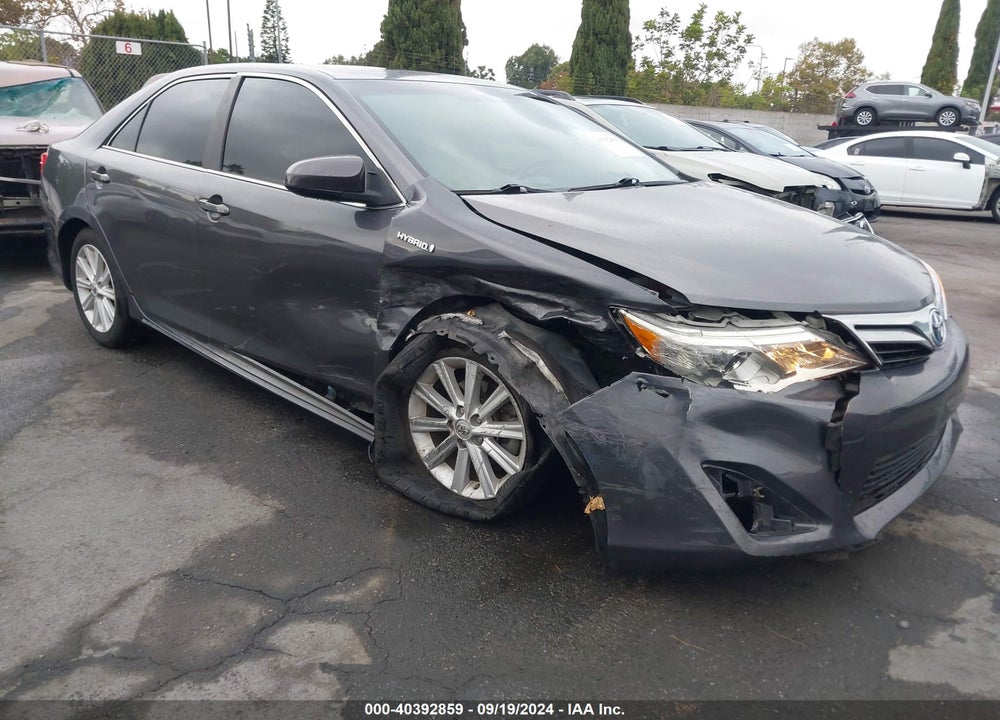 2013 TOYOTA CAMRY HYBRID XLE VIN: 4T1BD1FK1DU096596