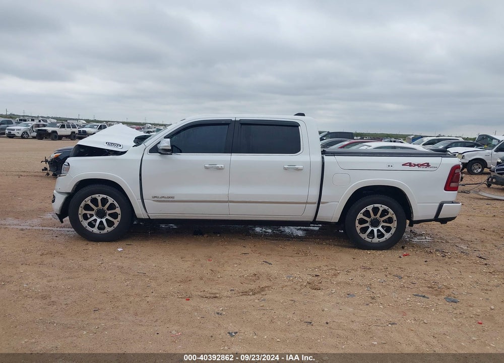 2019 RAM 1500 LIMITED 4X4 5'7 BOX VIN: 1C6SRFHT5KN845312