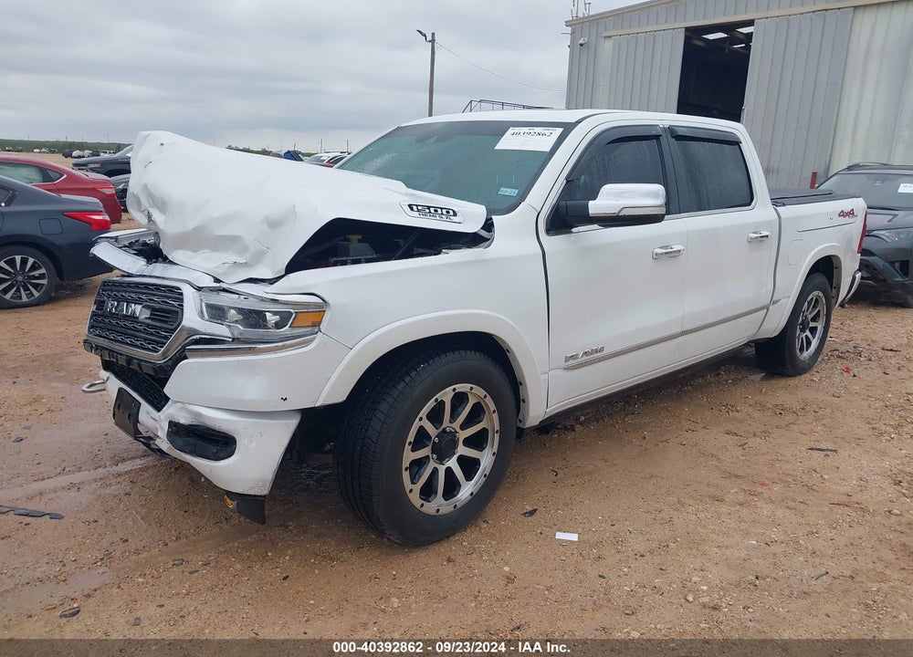 2019 RAM 1500 LIMITED 4X4 5'7 BOX VIN: 1C6SRFHT5KN845312