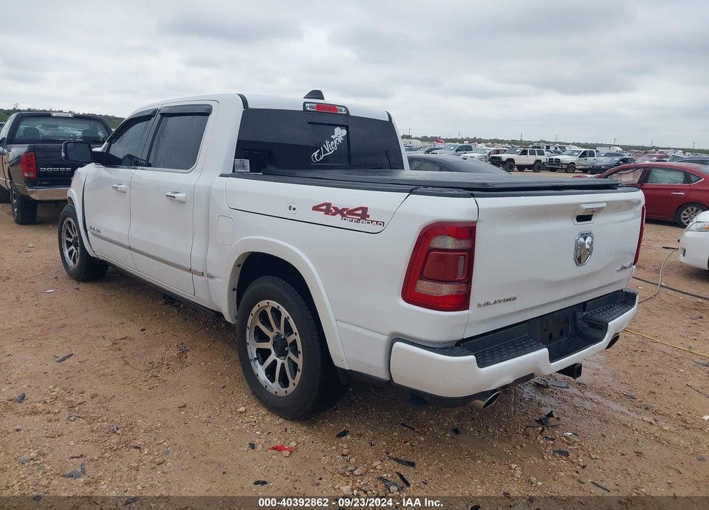 2019 RAM 1500 LIMITED 4X4 5'7 BOX VIN: 1C6SRFHT5KN845312