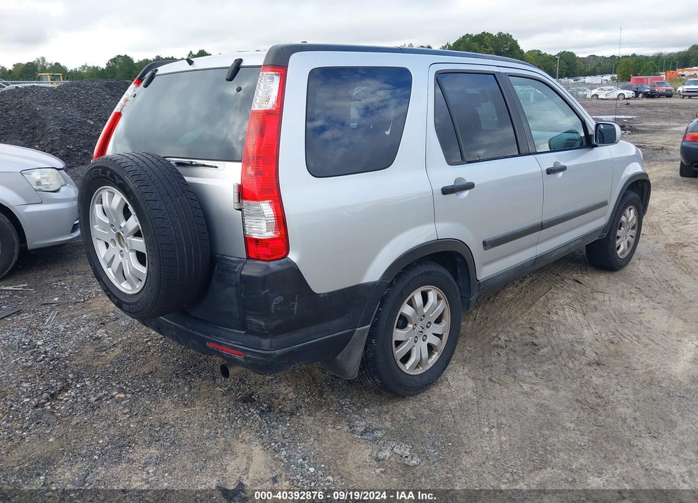 2006 HONDA CR-V EX VIN: SHSRD78866U422579