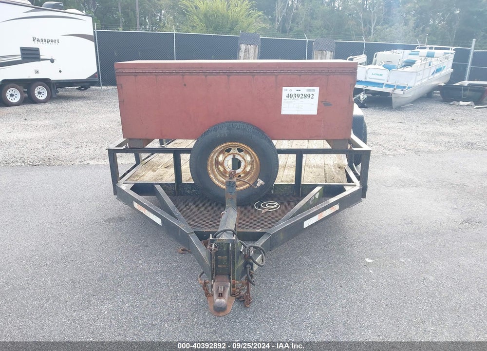 2001 BACKYARD TRAILER 2 AXEL VIN: 1B9BF1620YC569051