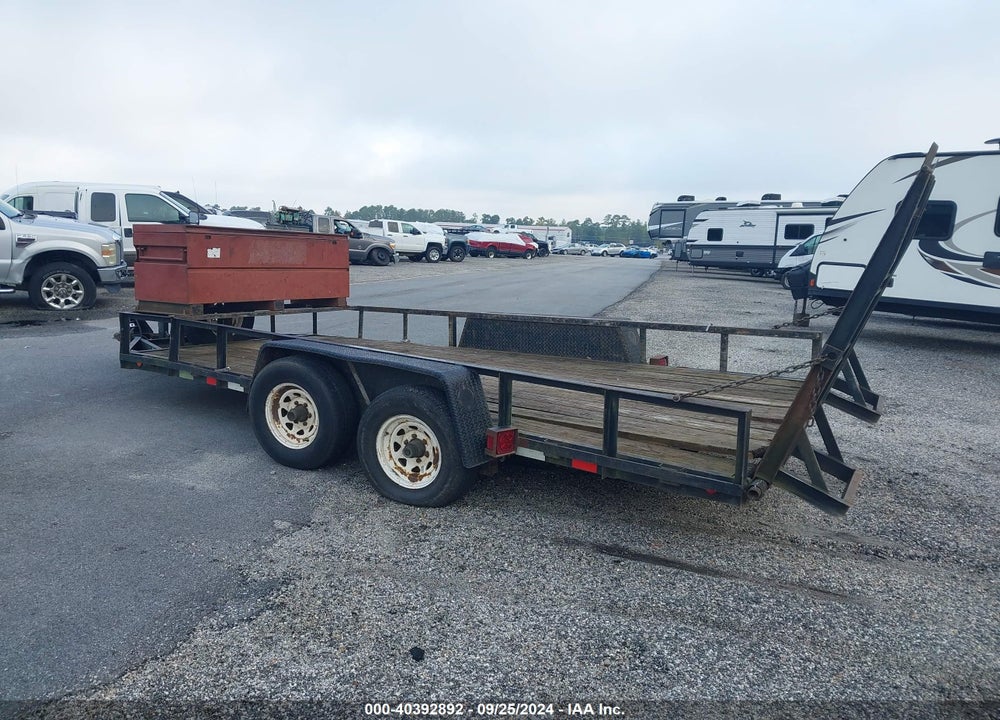 2001 BACKYARD TRAILER 2 AXEL VIN: 1B9BF1620YC569051