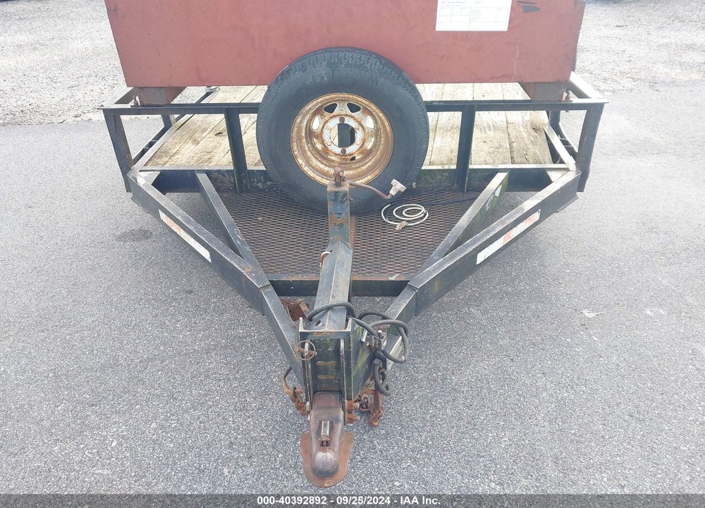 2001 BACKYARD TRAILER 2 AXEL VIN: 1B9BF1620YC569051