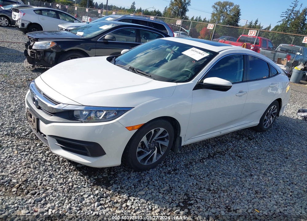 2018 HONDA CIVIC EX VIN: 2HGFC2F77JH527050