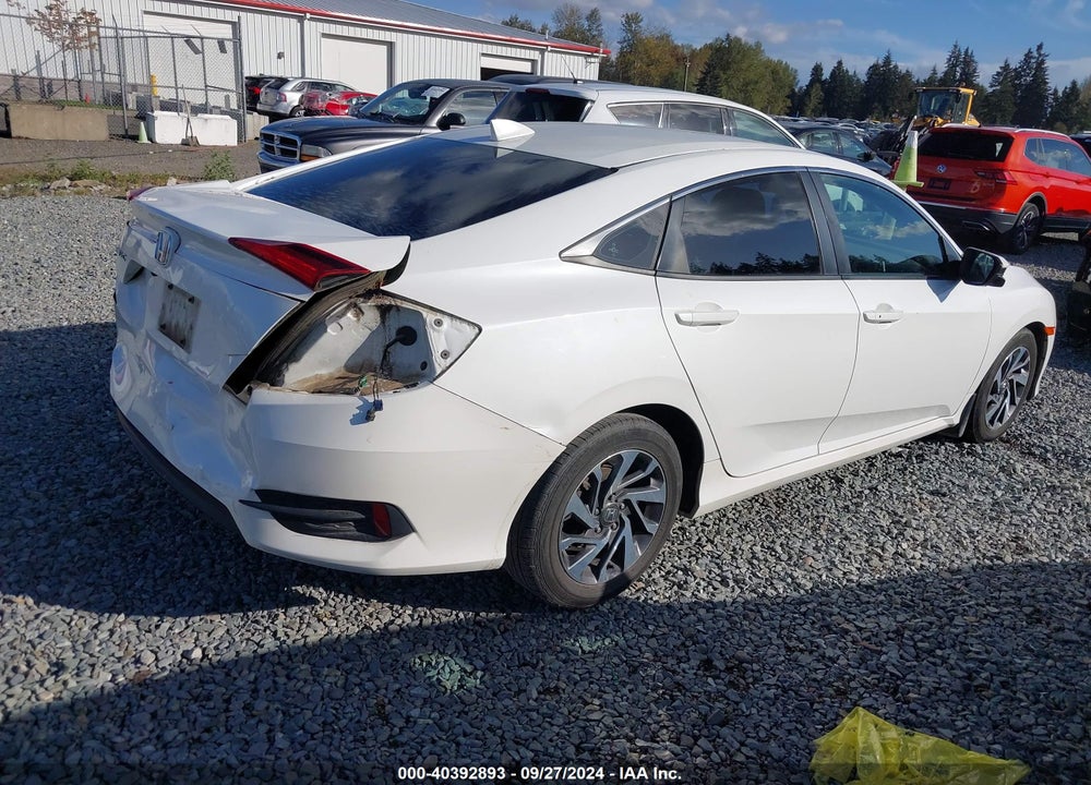2018 HONDA CIVIC EX VIN: 2HGFC2F77JH527050