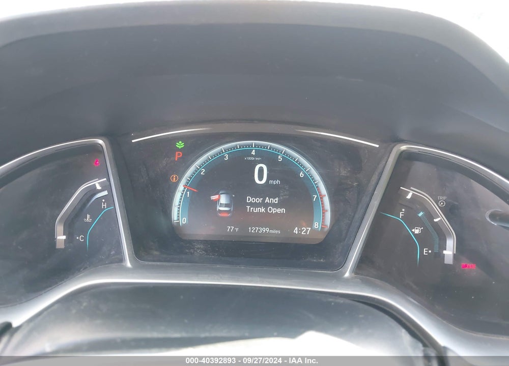 2018 HONDA CIVIC EX VIN: 2HGFC2F77JH527050