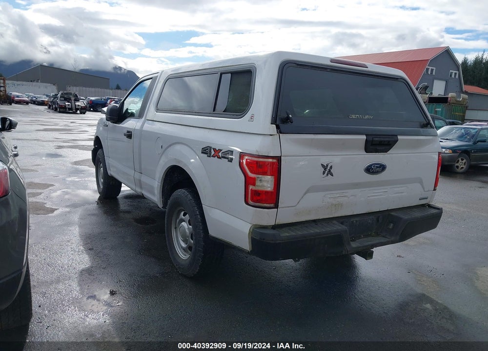 2019 FORD F-150 XL VIN: 1FTMF1EP2KKD13893