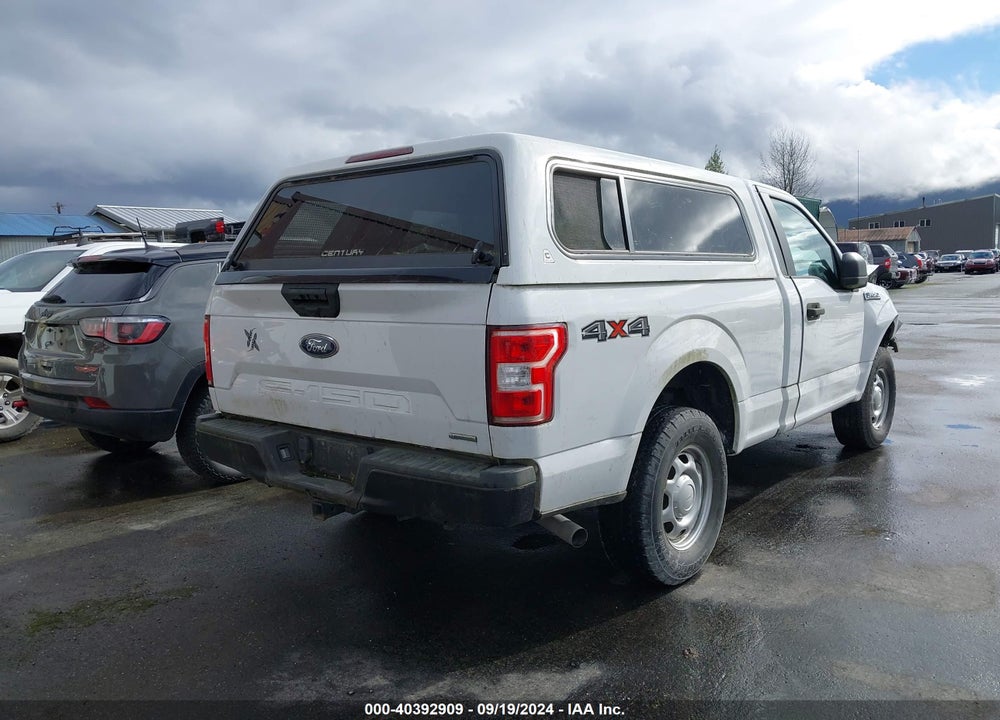 2019 FORD F-150 XL VIN: 1FTMF1EP2KKD13893
