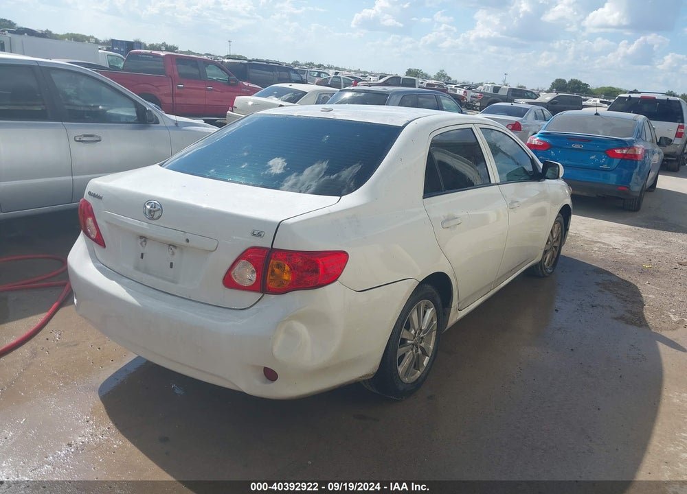 2010 TOYOTA COROLLA LE VIN: 2T1BU4EE4AC366883