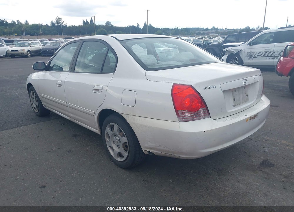 2004 HYUNDAI ELANTRA GLS/GT VIN: KMHDN46D14U769881