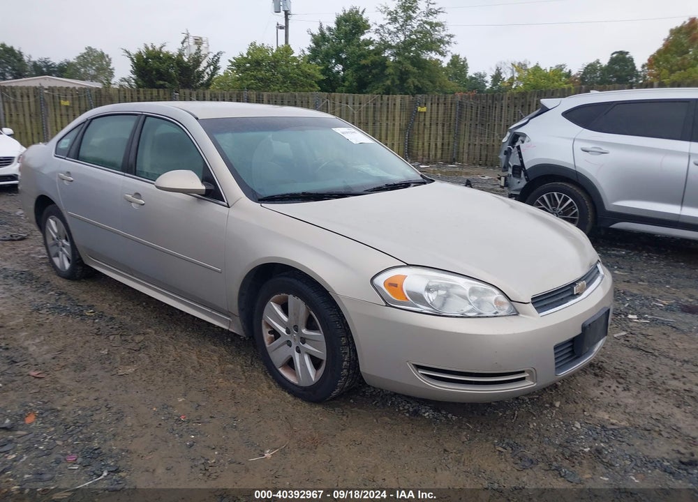 2010 CHEVROLET IMPALA LS VIN: 2G1WA5EK7A1215825