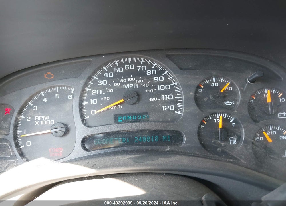 2003 CHEVROLET SILVERADO 1500 LS VIN: 2GCEK19T931157537