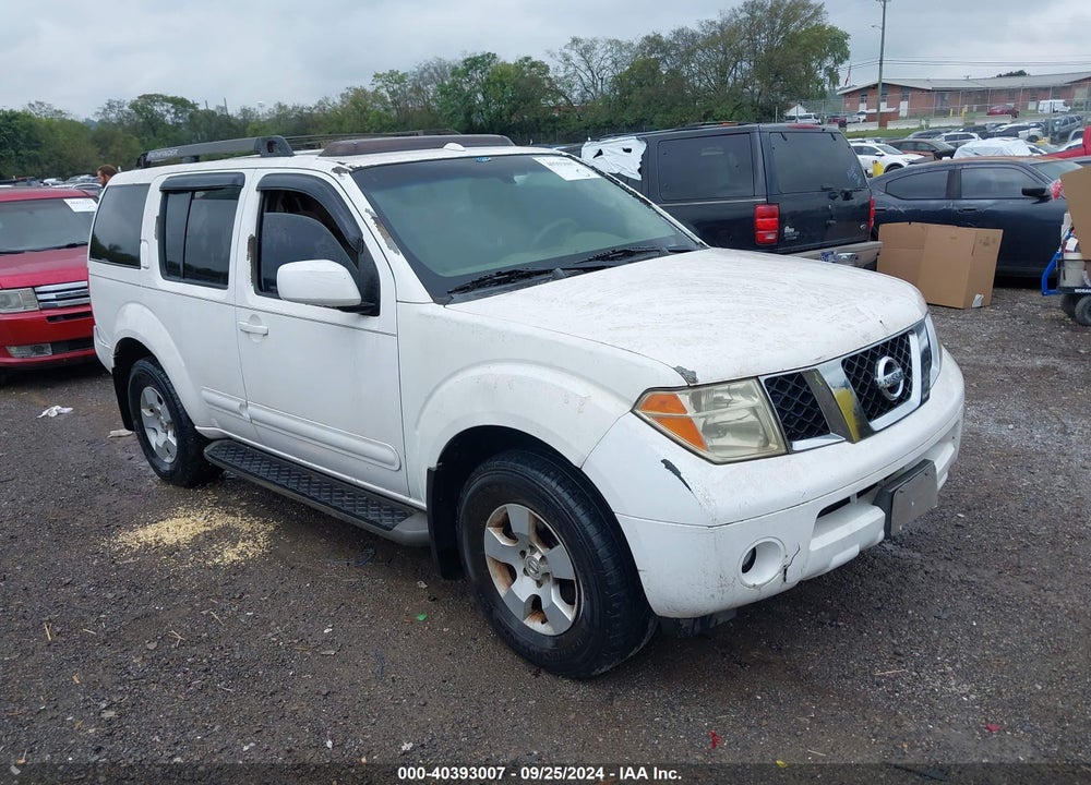 2007 NISSAN PATHFINDER SE VIN: 5N1AR18U77C601269