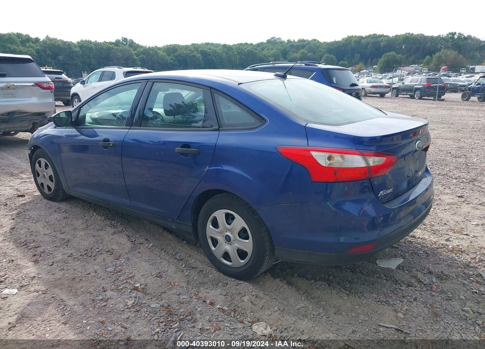 2012 FORD FOCUS S VIN: 1FAHP3E23CL261089