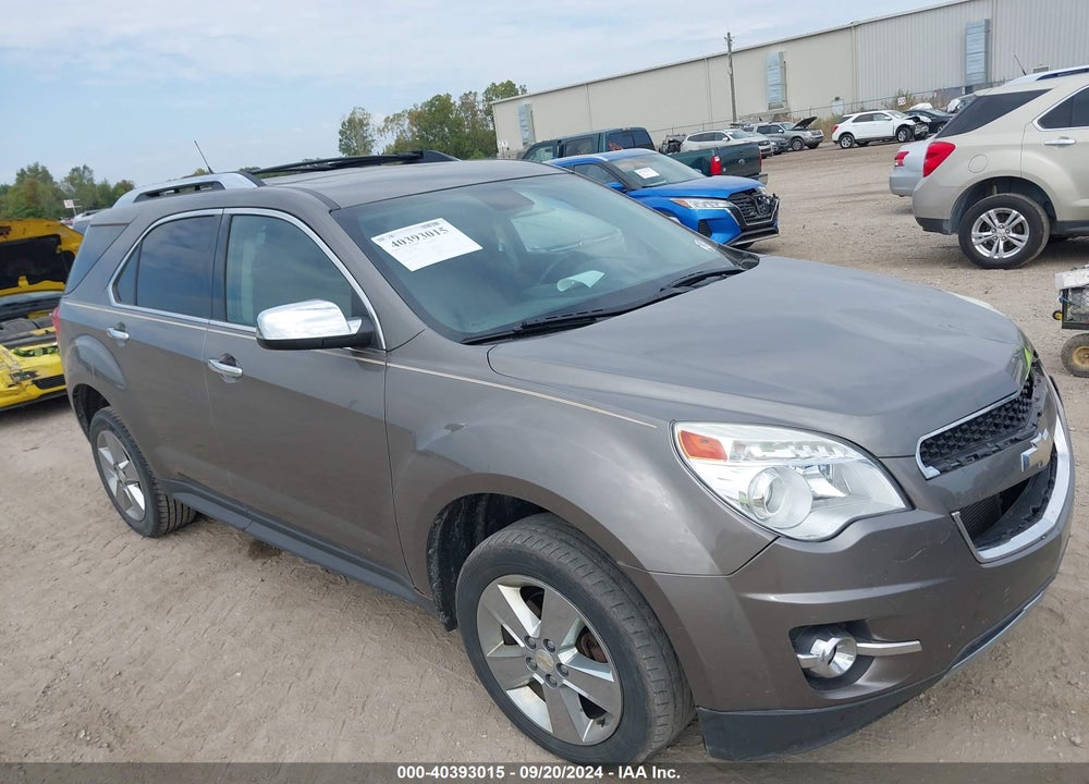 2012 CHEVROLET EQUINOX LTZ VIN: 2GNALFEK5C6143862