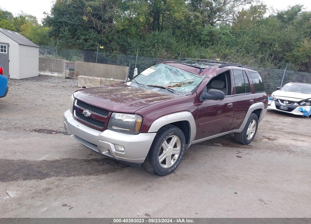 2007 CHEVROLET TRAILBLAZER LT VIN: 1GNDT13S772271686