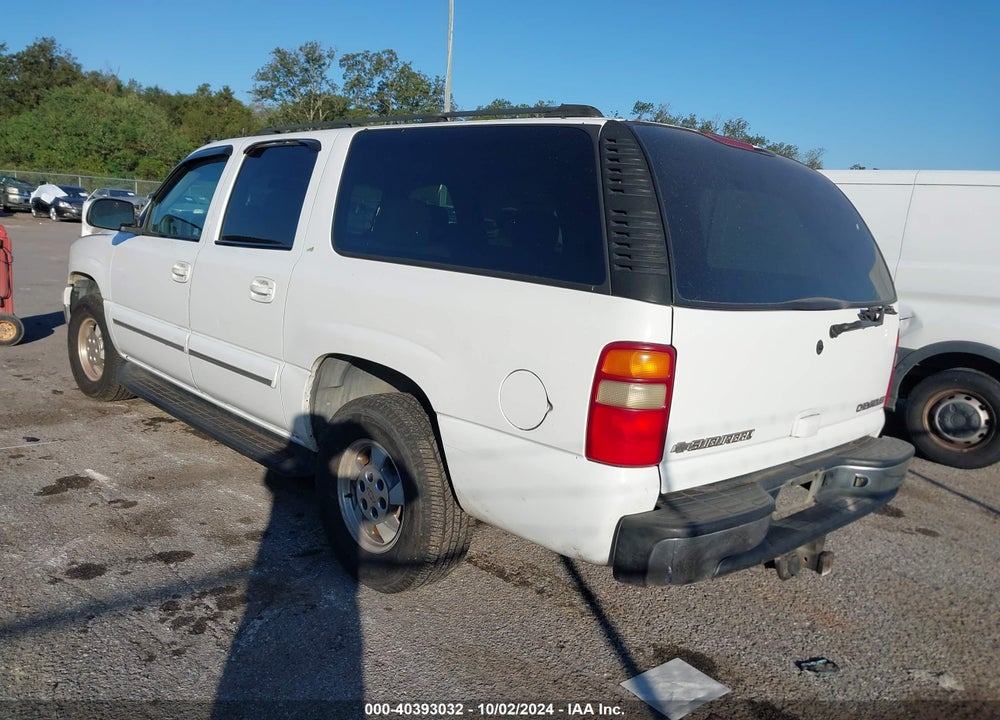 2003 CHEVROLET SUBURBAN 1500 LT VIN: 3GNEC16Z43G281817