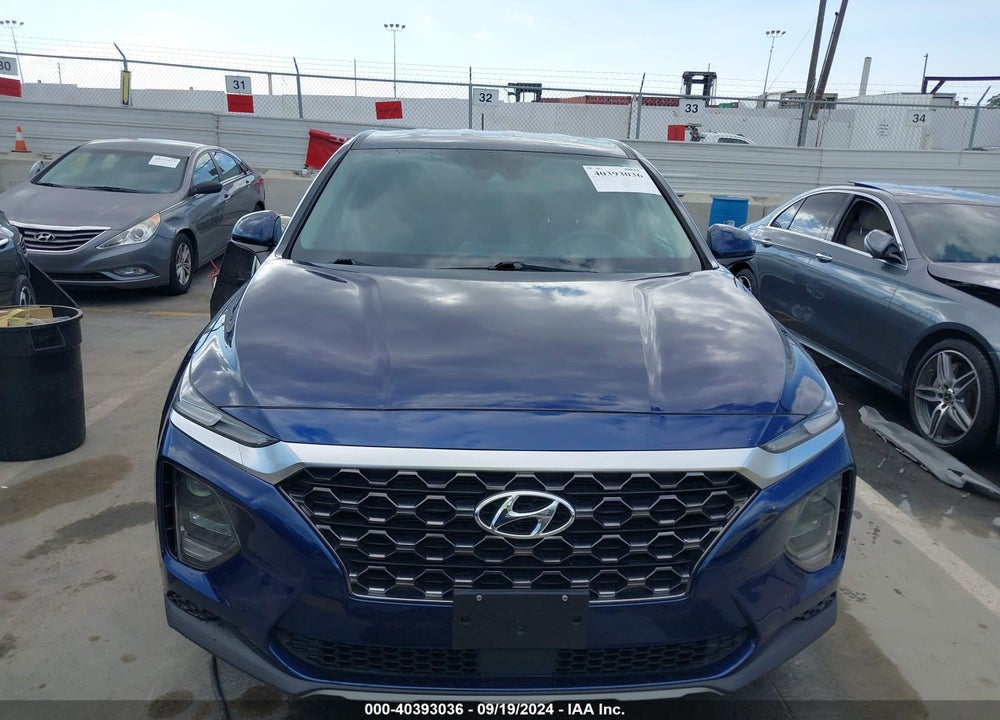 2019 HYUNDAI SANTA FE SE VIN: 5NMS2CAD9KH115124